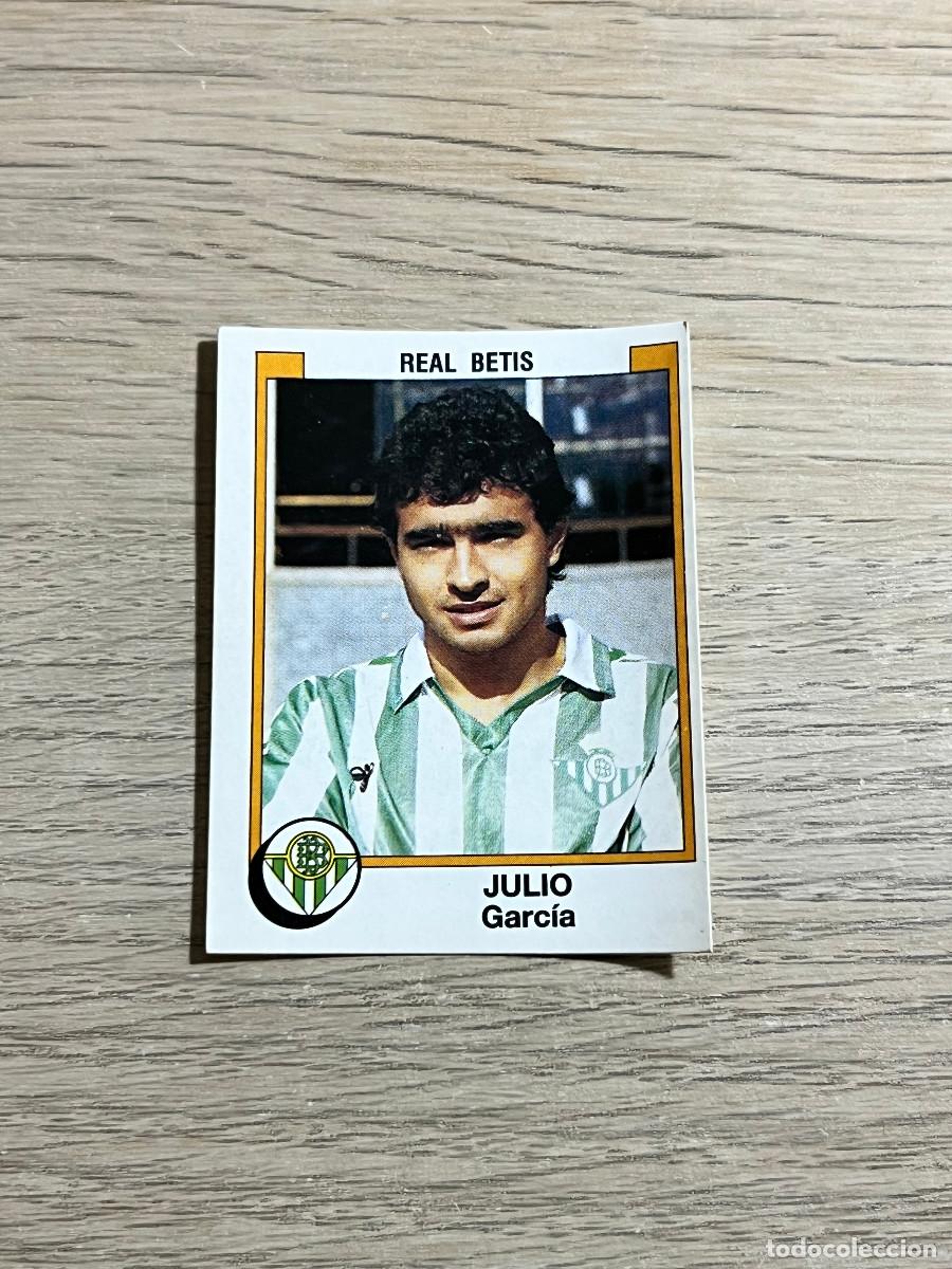 Cromos de Futebol: 67 JULIO BETIS LIGA FUTBOL 88 PANINI NUNCA PEGADO SIN PEGAR 1988