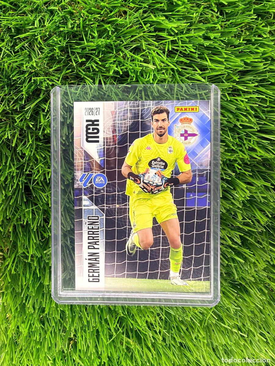 Cromos de f&uacute;tbol: N&ordm; 129 Germ&aacute;n Parre&ntilde;o RC Deportivo Megacracks 26 27