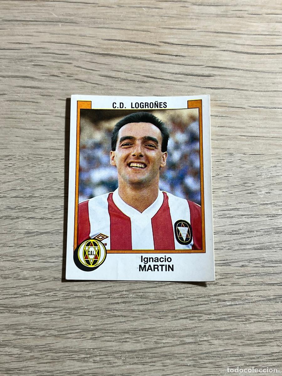 Cromos de f&uacute;tbol: 163 MARTIN LOGRO&Ntilde;ES LIGA FUTBOL 88 PANINI NUNCA PEGADO SIN PEGAR 1988