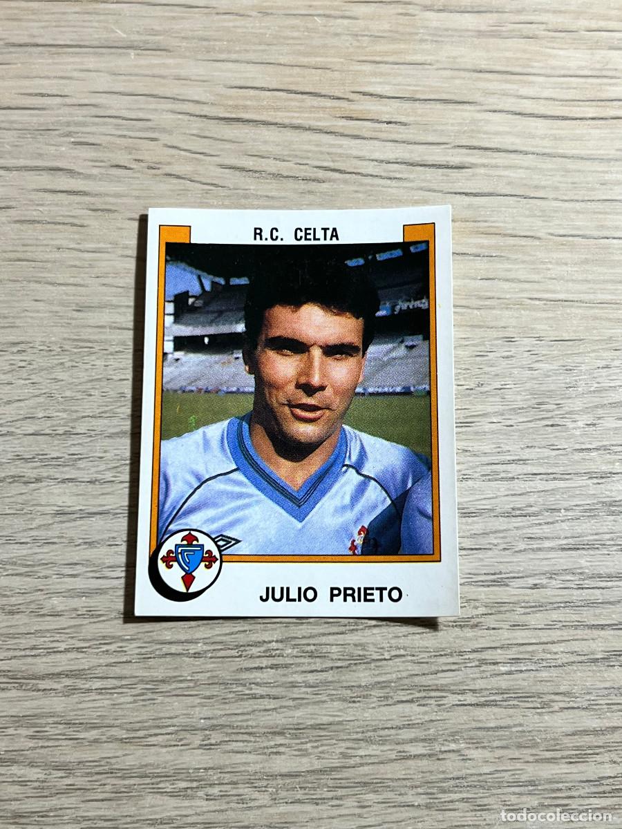 Cromos de f&uacute;tbol: 111 JULIO PRIETO LIGA FUTBOL 88 PANINI NUNCA PEGADO SIN PEGAR 1988