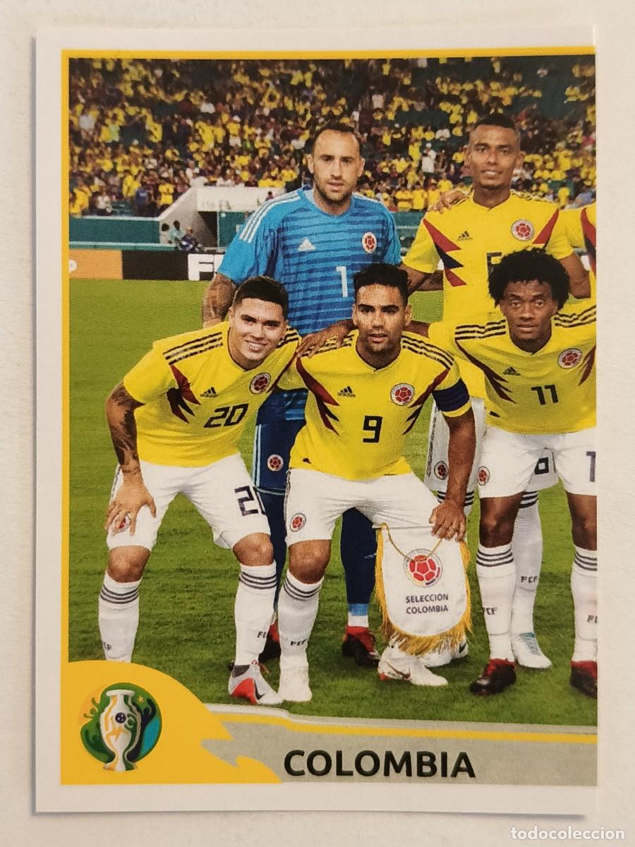 Cromos de f&uacute;tbol: #150 ALINEACION (COLOMBIA) COPA AMERICA BRASIL 2019 PANINI