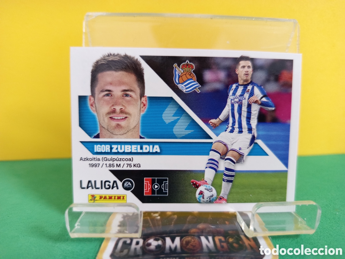 Cromos de f&uacute;tbol: ❇️ CROMO ⚽ 6.- ZUBELDIA (R. SOCIEDAD) - COLECCIONES ESTE 2026/27 (PANINI) ❇️