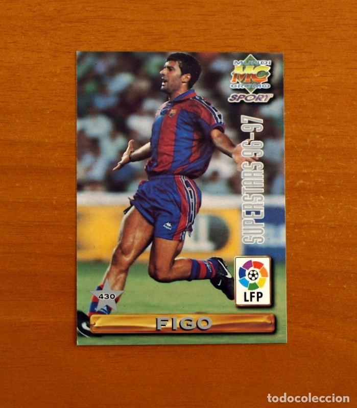 Cromos de f&uacute;tbol: Barcelona - N&ordm; 430 Figo- Vitor Baia Superstars -Mundicromo Las Fichas Liga 1996-1997-96-97