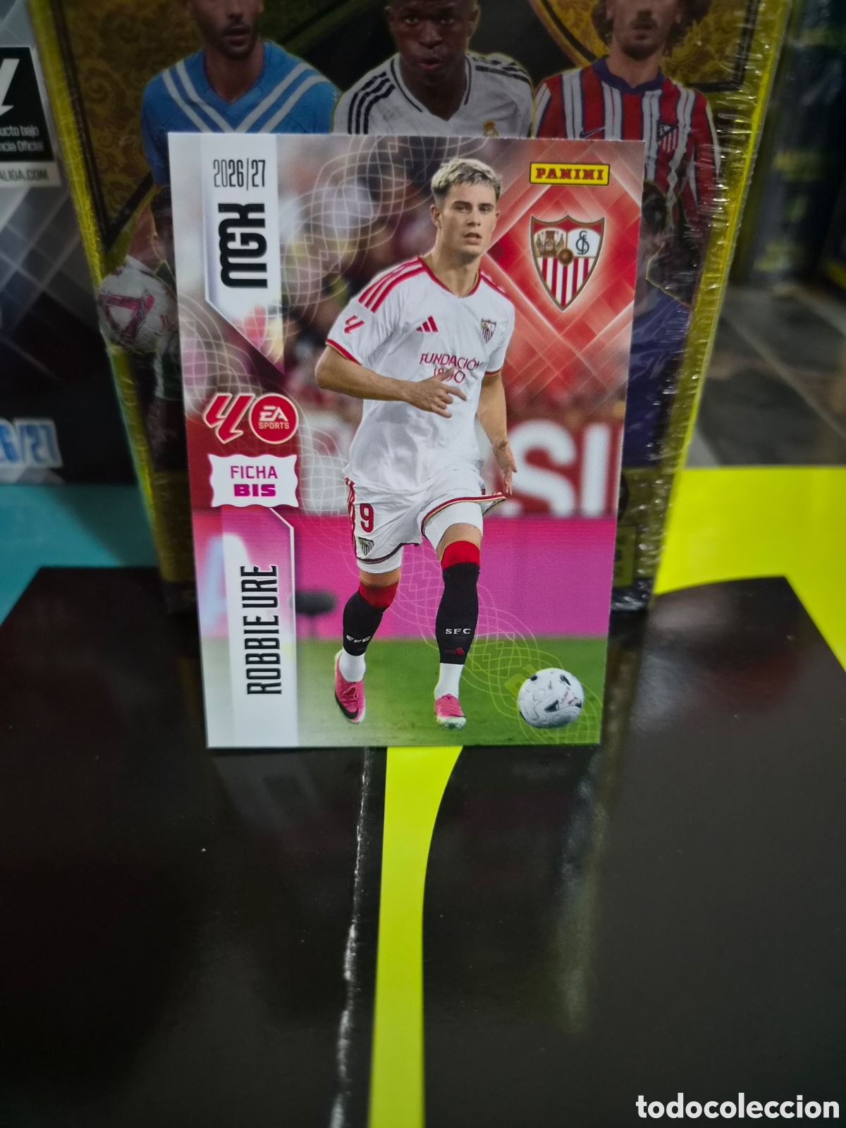 Cromos de f&uacute;tbol: N&deg;341Bis Sevilla Robbie Ure Megacracks 26/27