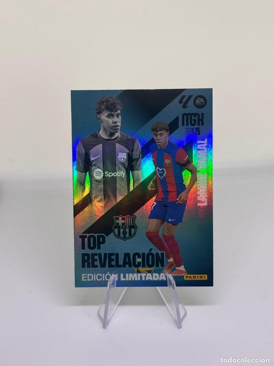 Cromos de f&uacute;tbol: Lamine Yamal Top Reveacion E.Limitada FC Barcelona Panini Megacracks 2024 25