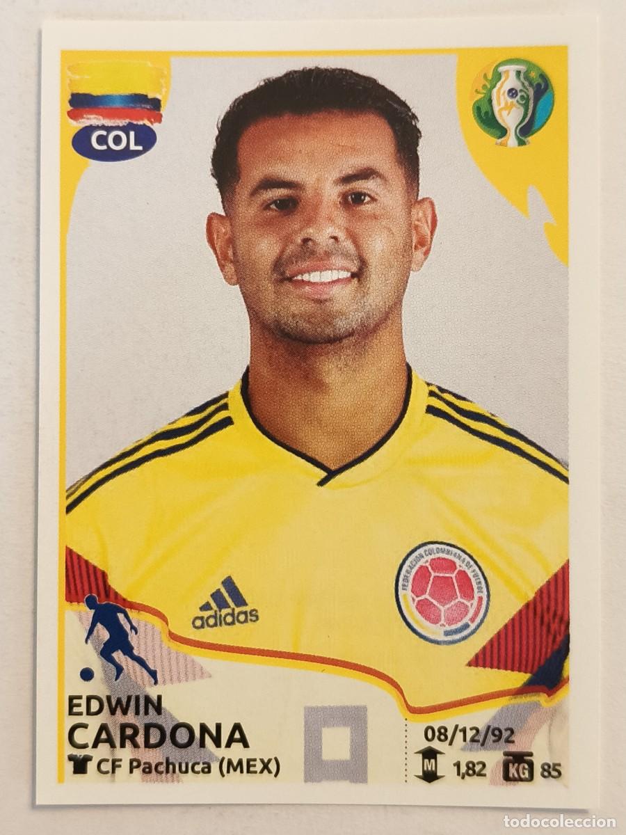 Cromos de f&uacute;tbol: #160 CARDONA (COLOMBIA) COPA AMERICA BRASIL 2019 PANINI
