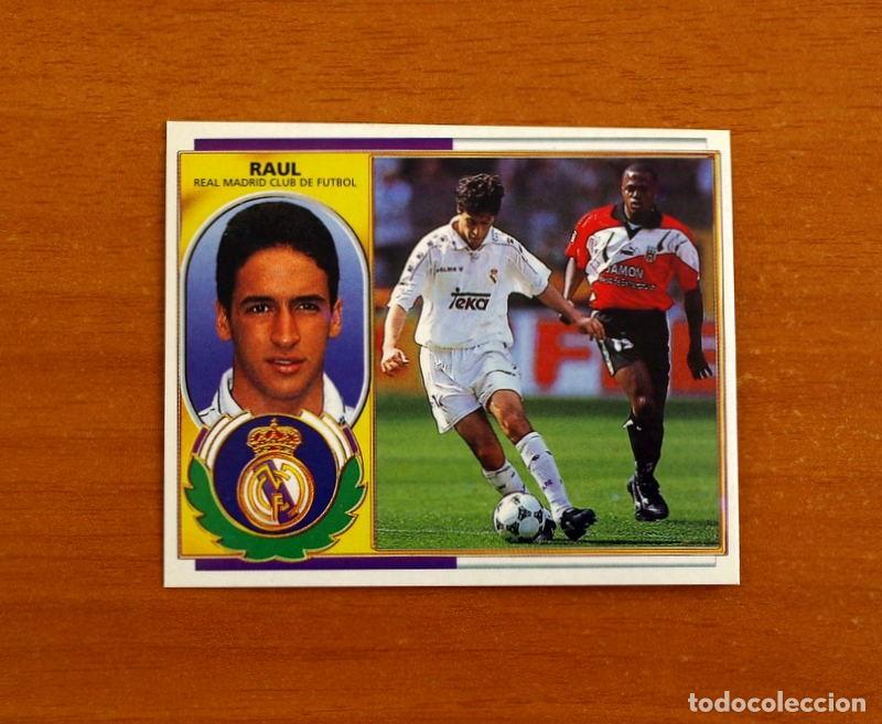 Cromos de f&uacute;tbol: Real Madrid - Ra&uacute;l - Ediciones Este Liga 1996-1997, 96-97 - Nunca Pegado