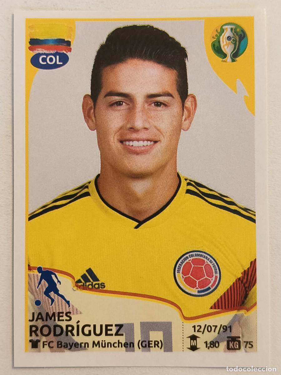 Cartes &agrave; collectionner de Football: #163 JAMES RODRIGUEZ (COLOMBIA) COPA AMERICA BRASIL 2019 PANINI