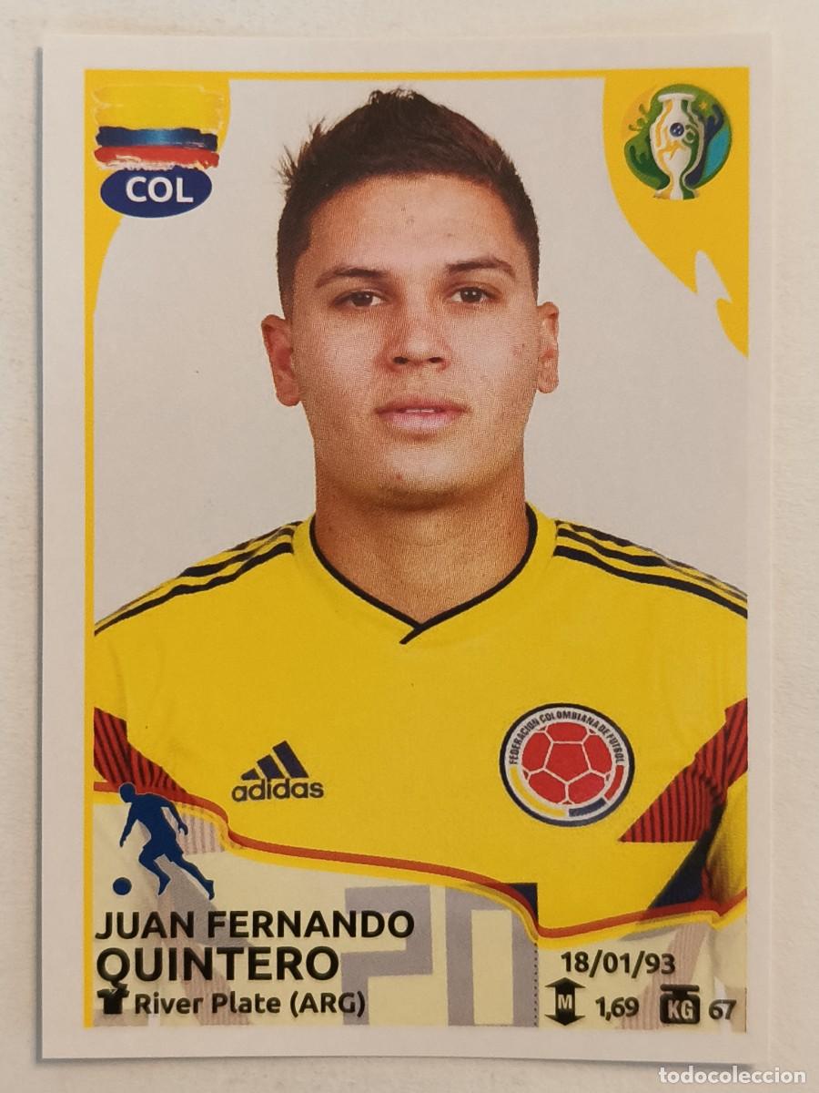 Cartes &agrave; collectionner de Football: #164 QUINTERO (COLOMBIA) COPA AMERICA BRASIL 2019 PANINI
