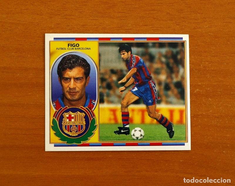 Football Stickers: F&uacute;tbol Club Barcelona - Figo - Ediciones Este Liga 1996-1997, 96-97 - Nunca Pegado