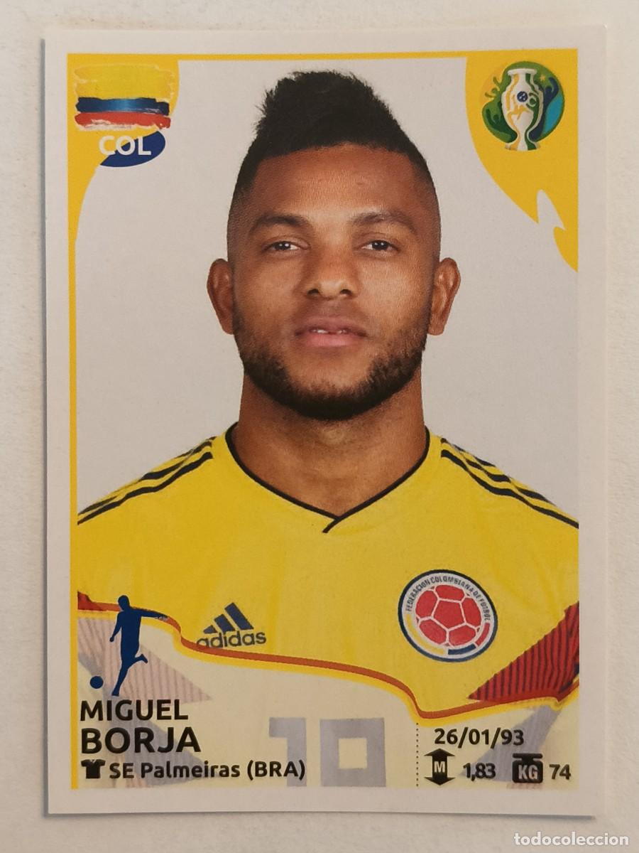 Football Stickers: #169 BORJA (COLOMBIA) COPA AMERICA BRASIL 2019 PANINI