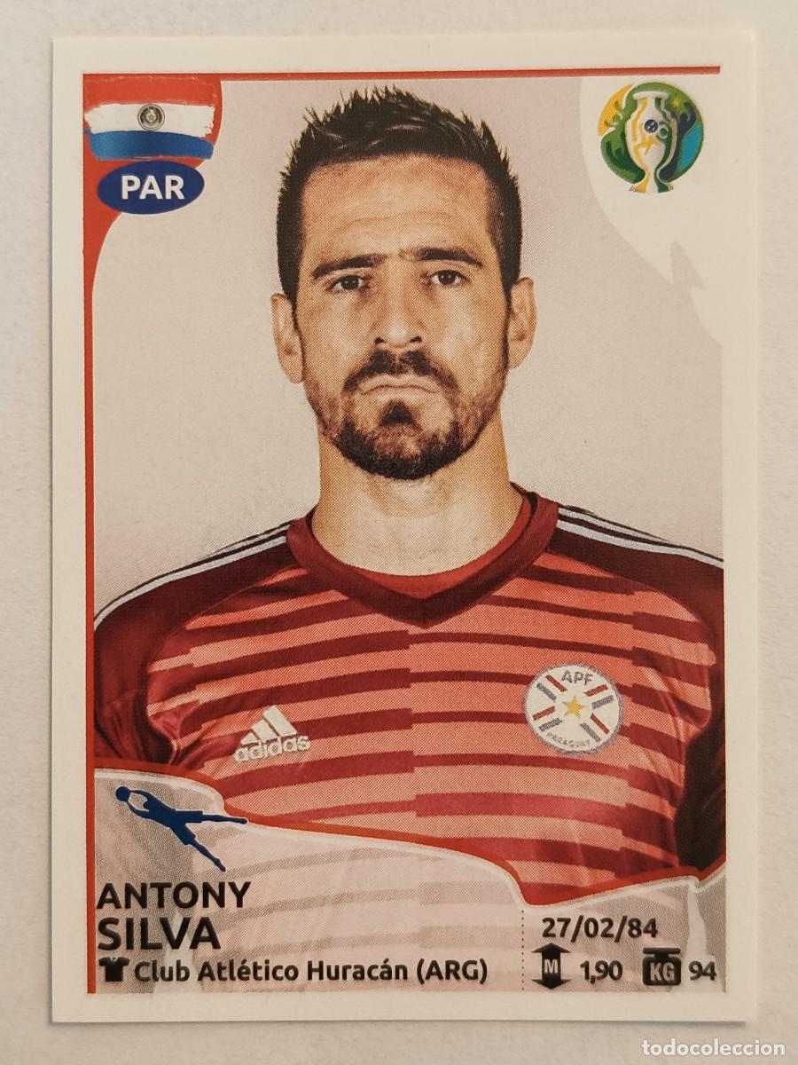 Football Stickers: #175 SILVA (PARAGUAY) COPA AMERICA BRASIL 2019 PANINI