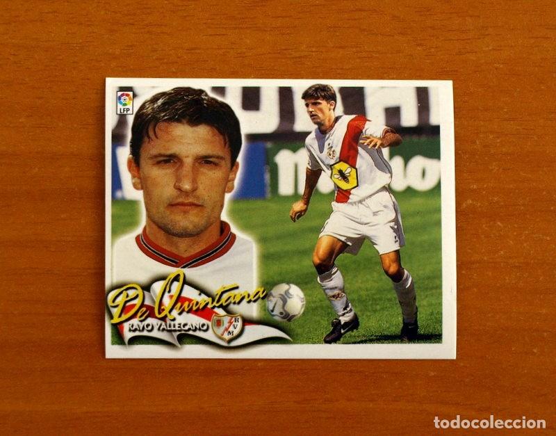 Cromos de f&uacute;tbol: Rayo Vallecano - De Quintana - COLOCA - Ediciones Este Liga 2000-2001, 00-01 - Nunca Pegado