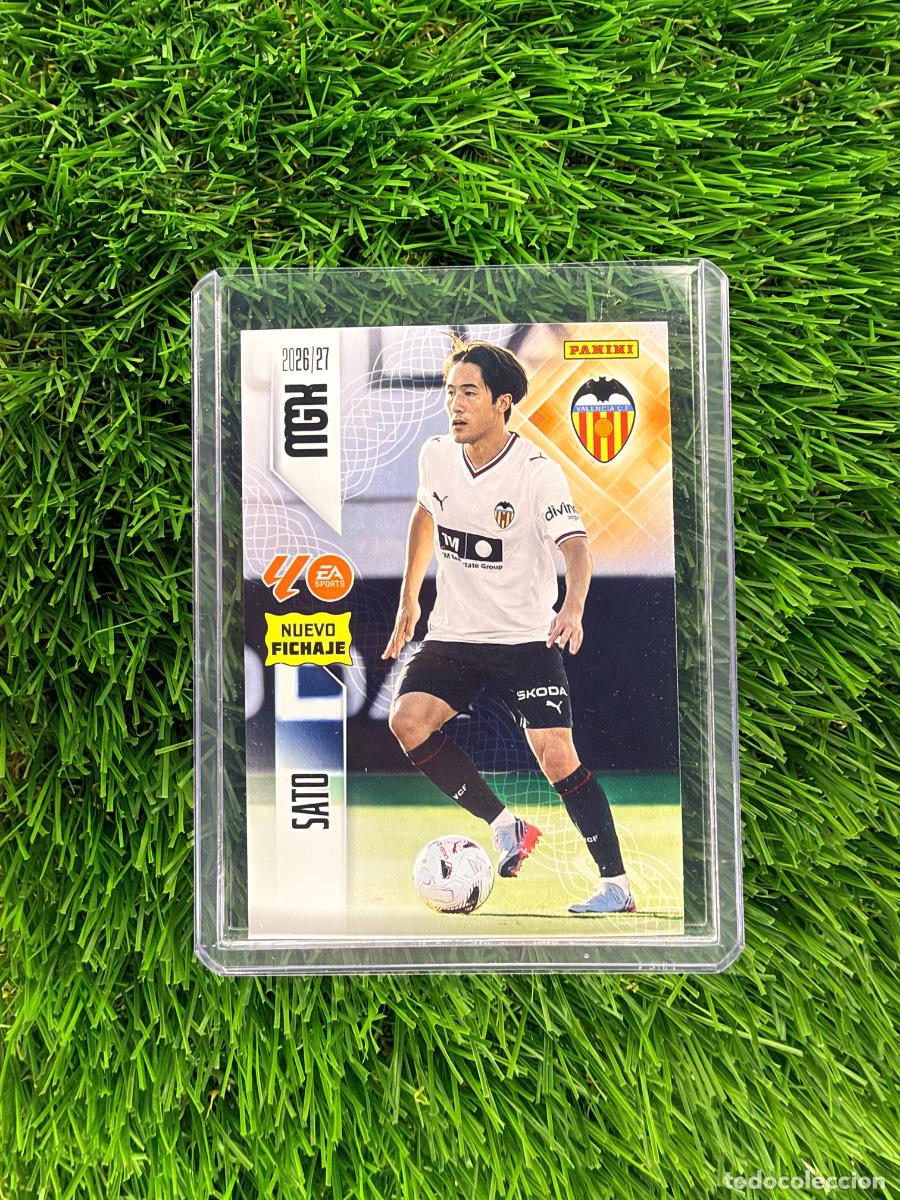 Cromos de f&uacute;tbol: N&ordm; 453 Sato Nuevos Fichajes Valencia CF Megacracks 26 27