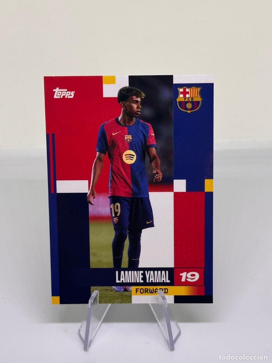Cromos de f&uacute;tbol: Lamine Yamal 25 FC Barcelona Topps Fan Set 2024 25 1