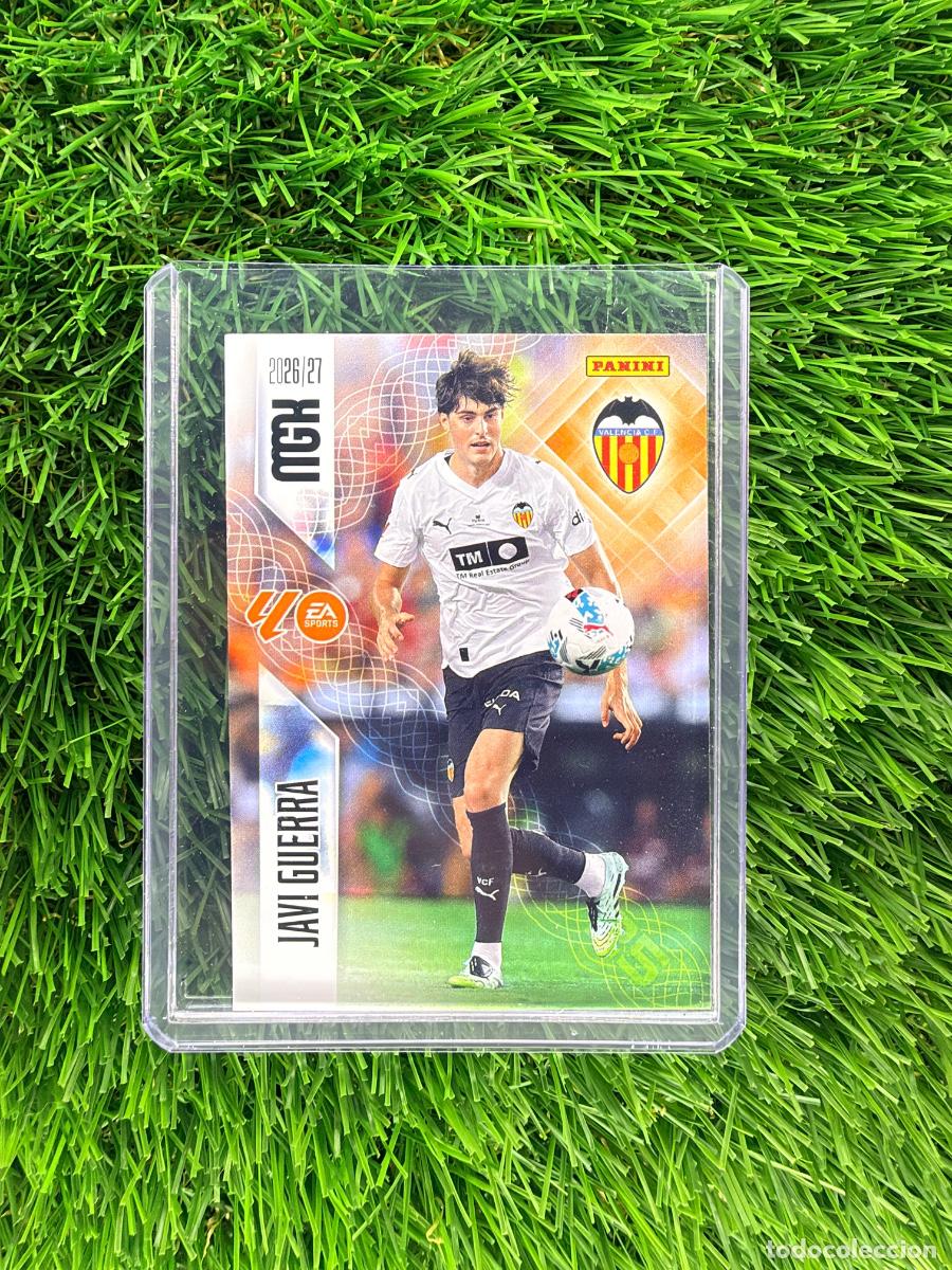 Cromos de f&uacute;tbol: N&ordm; 354 Javi Guerra Valencia CF Megacracks 26 27