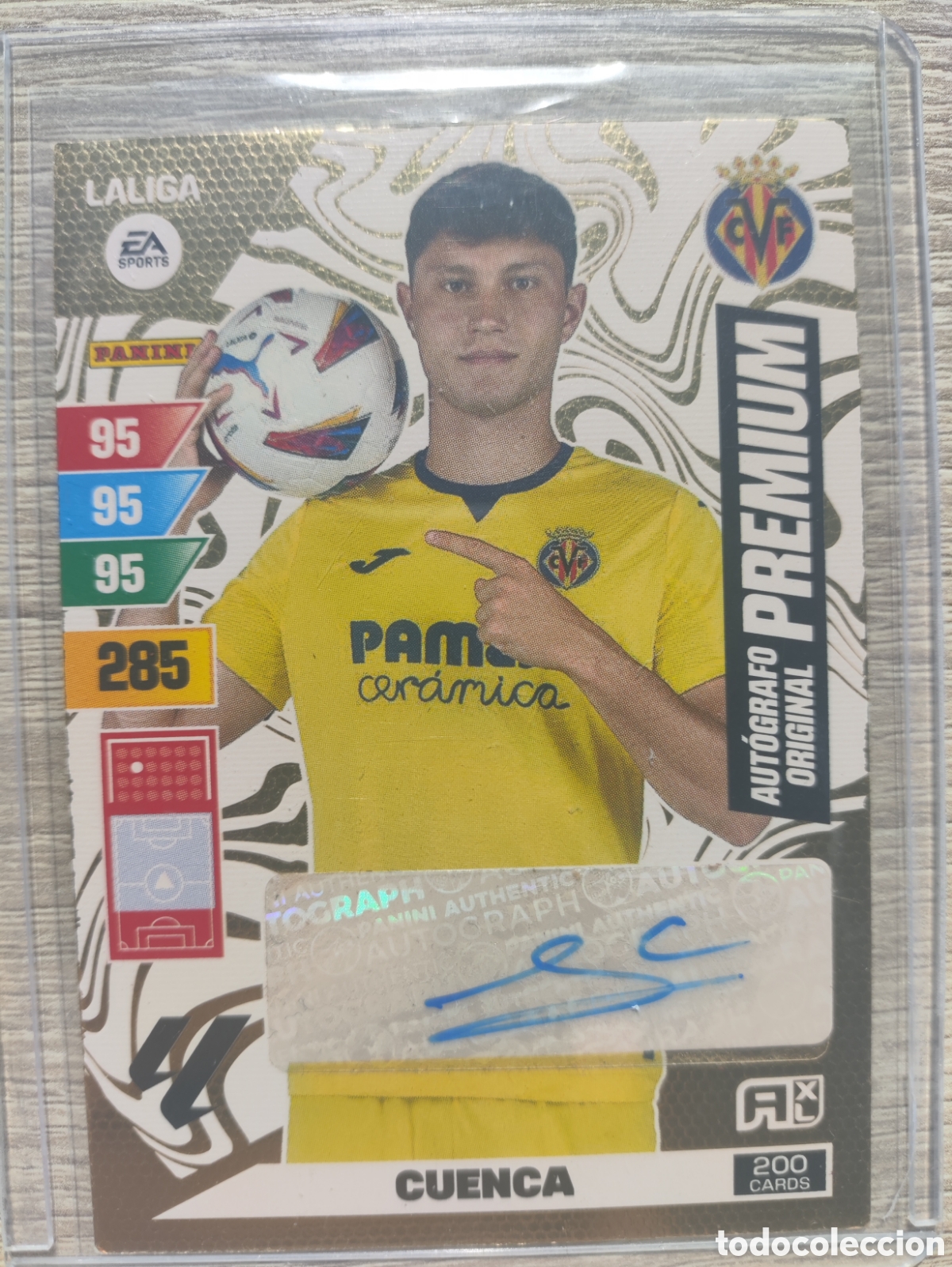 Cartes &agrave; collectionner de Football: Autografo original premium Cuenca Adrenalyn 2023/2024