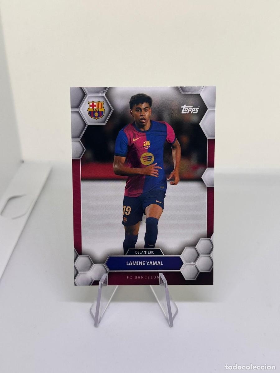 Cromos de f&uacute;tbol: Lamine Yamal 18 FC Barcelona Topps Fan Set 2024 25 1