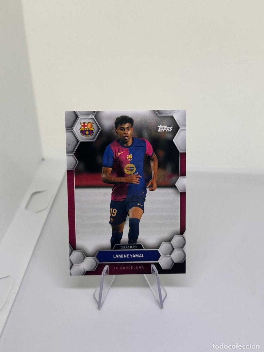 Cromos de Futebol: Lamine Yamal 18 FC Barcelona Topps Fan Set 2024 25 3