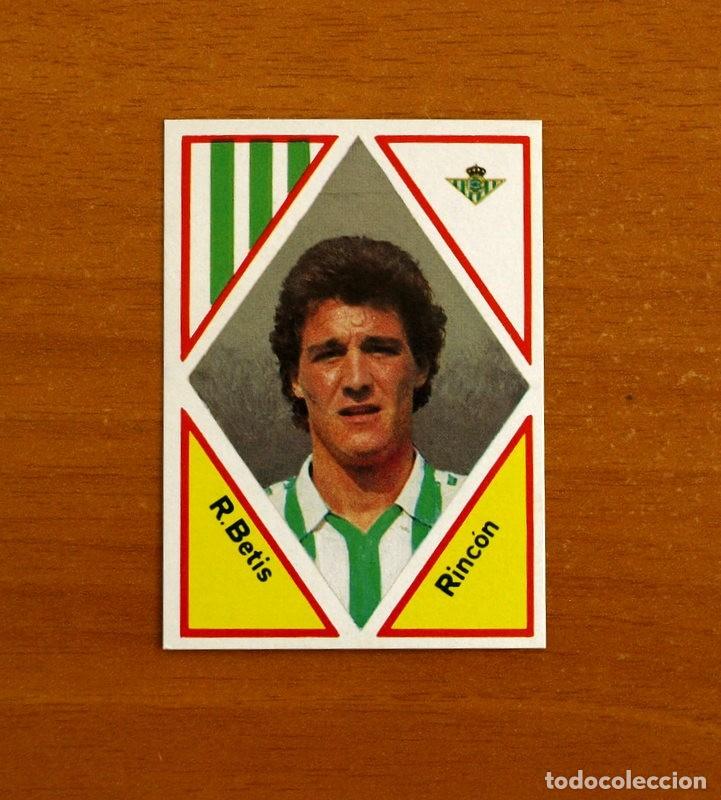 Cromos de Futebol: Real Betis - N&ordm; 161 Rinc&oacute;n - Editorial Maga 1983-1984, 83-84 - Nunca pegado