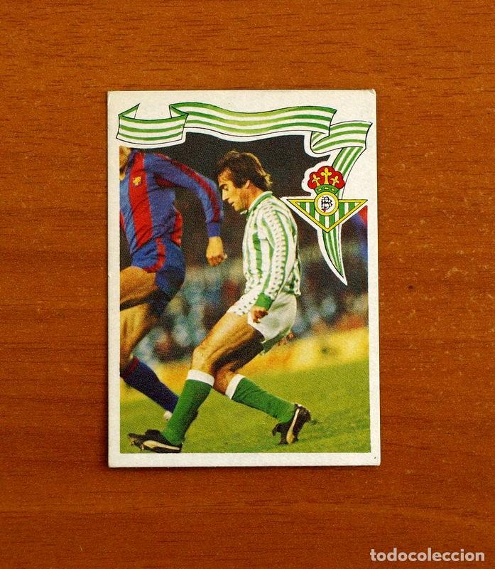 Cromos de Futebol: Real Betis - 174 Carde&ntilde;osa -GOL- Editorial Maga 1984-1985, 84-85 - Nunca pegado Trasera Verde