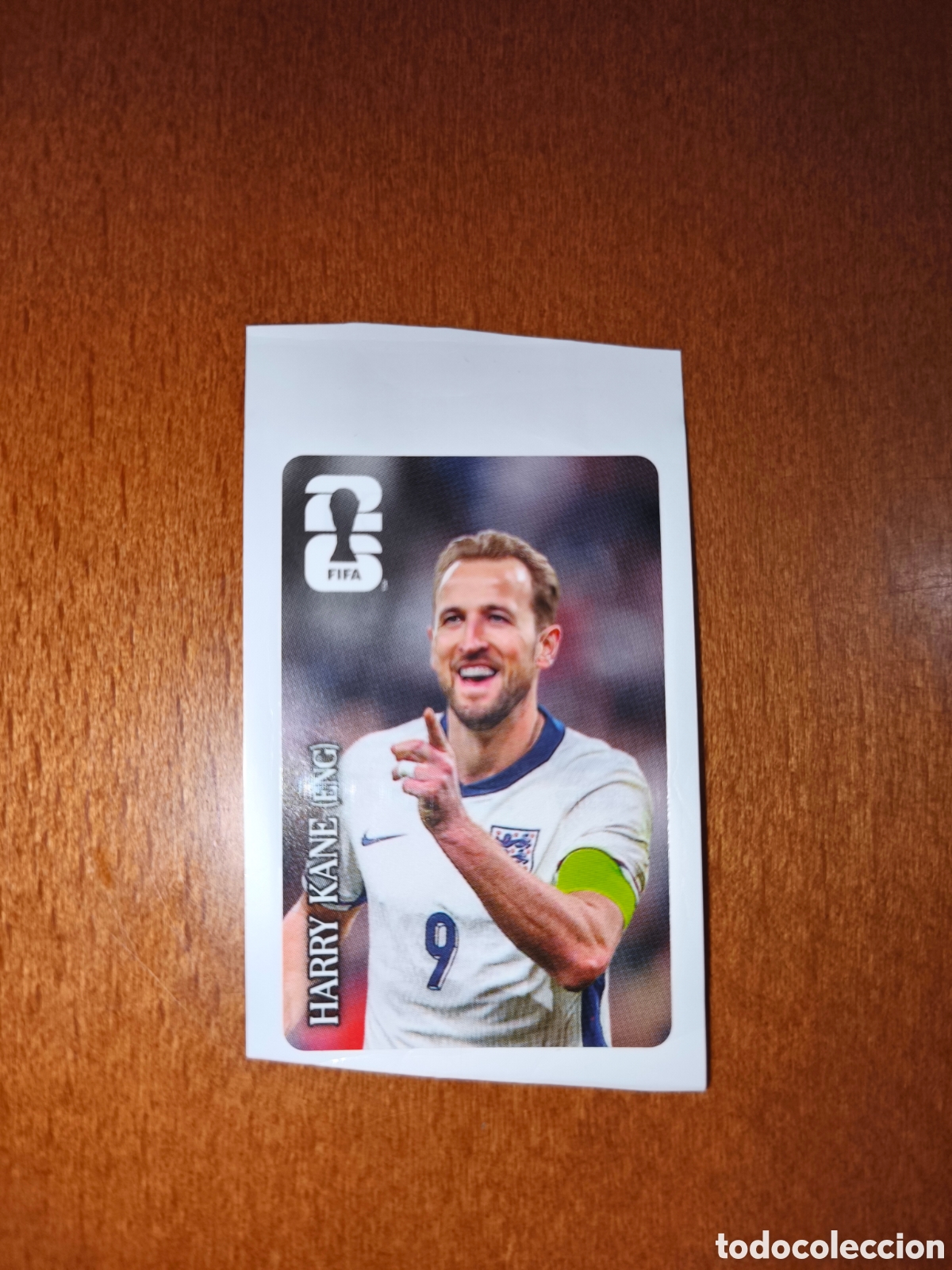 Cromos de f&uacute;tbol: Harry Kane Cromo Coca-Cola mundial 2026 Inglaterra