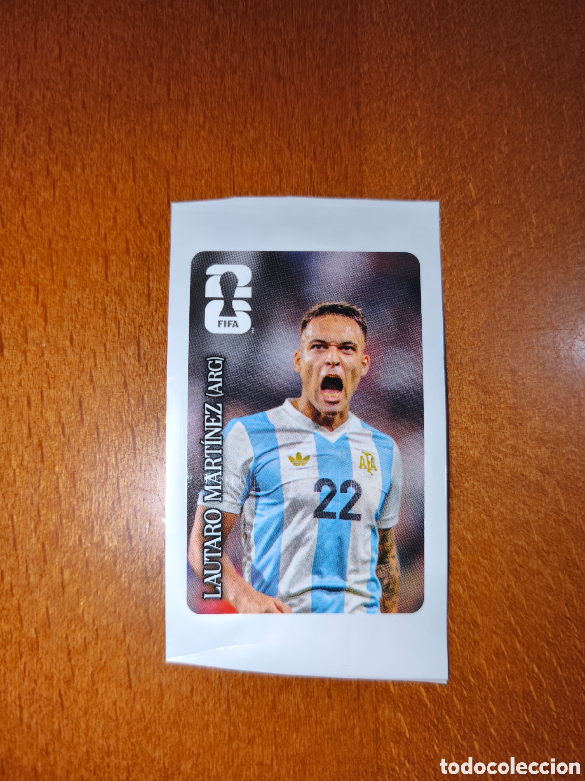 Cromos de f&uacute;tbol: Lautaro Mart&iacute;nez cromo Coca-Cola mundial 2026 Argentina
