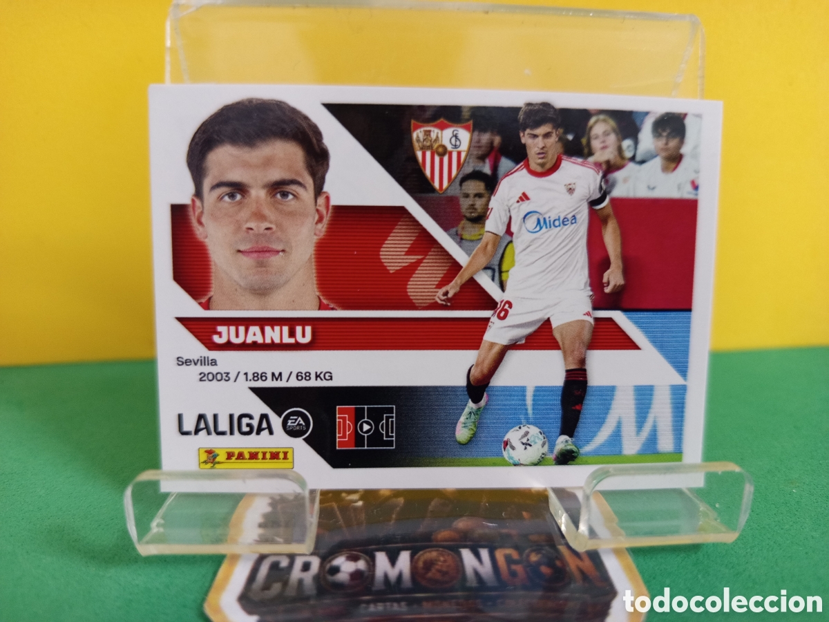 Cromos de Futebol: ❇️ CROMO ⚽ 6.- JUANLU (SEVILLA) - COLECCIONES ESTE 2026/27 (PANINI) ❇️