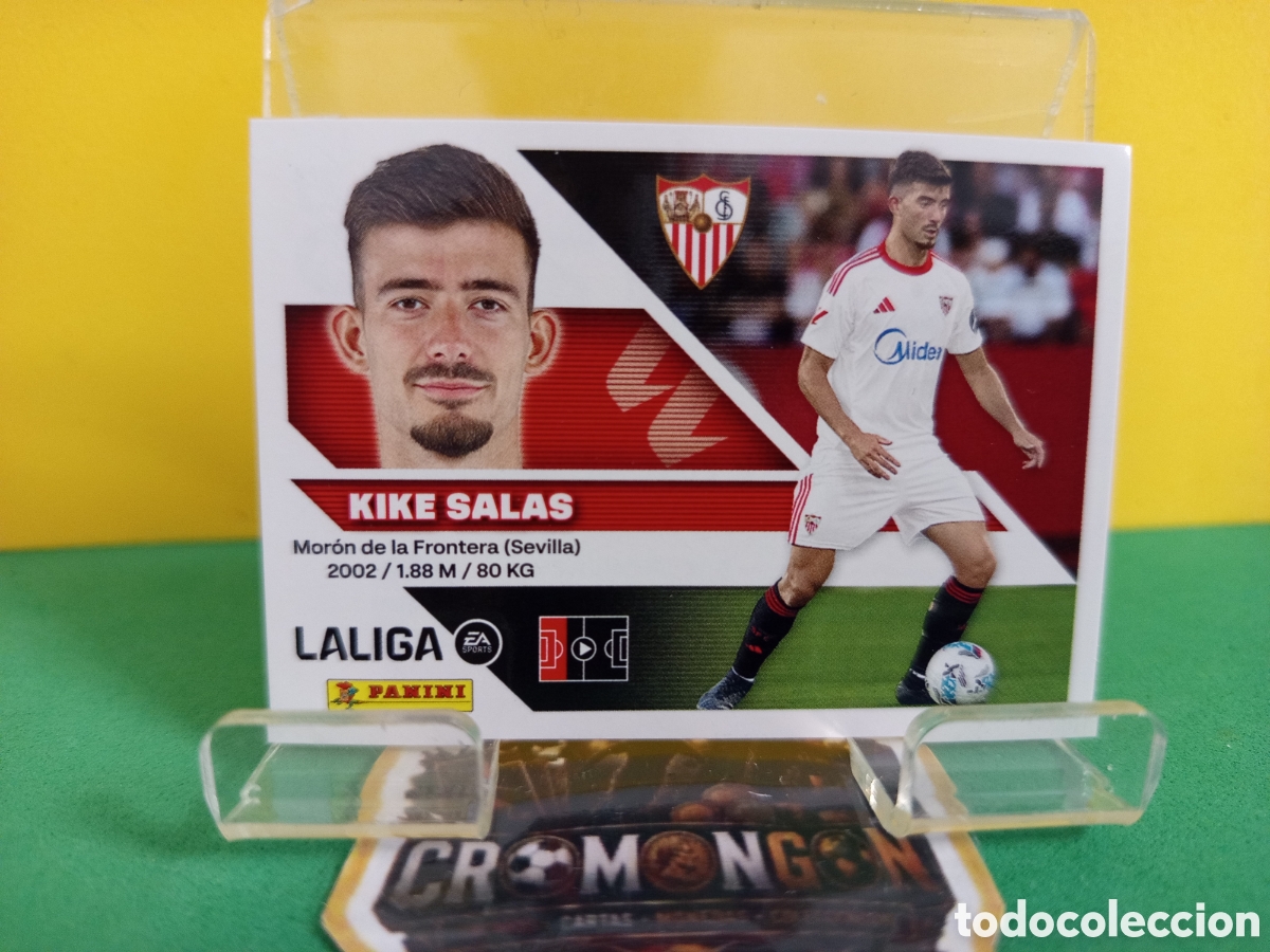 Cromos de Futebol: ❇️ CROMO ⚽ 7.- KIKE SALAS (SEVILLA) - COLECCIONES ESTE 2026/27 (PANINI) ❇️