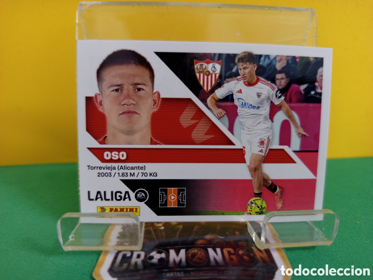 Cromos de Futebol: ❇️ CROMO ⚽ 11.- OSO (SEVILLA) - COLECCIONES ESTE 2026/27 (PANINI) ❇️