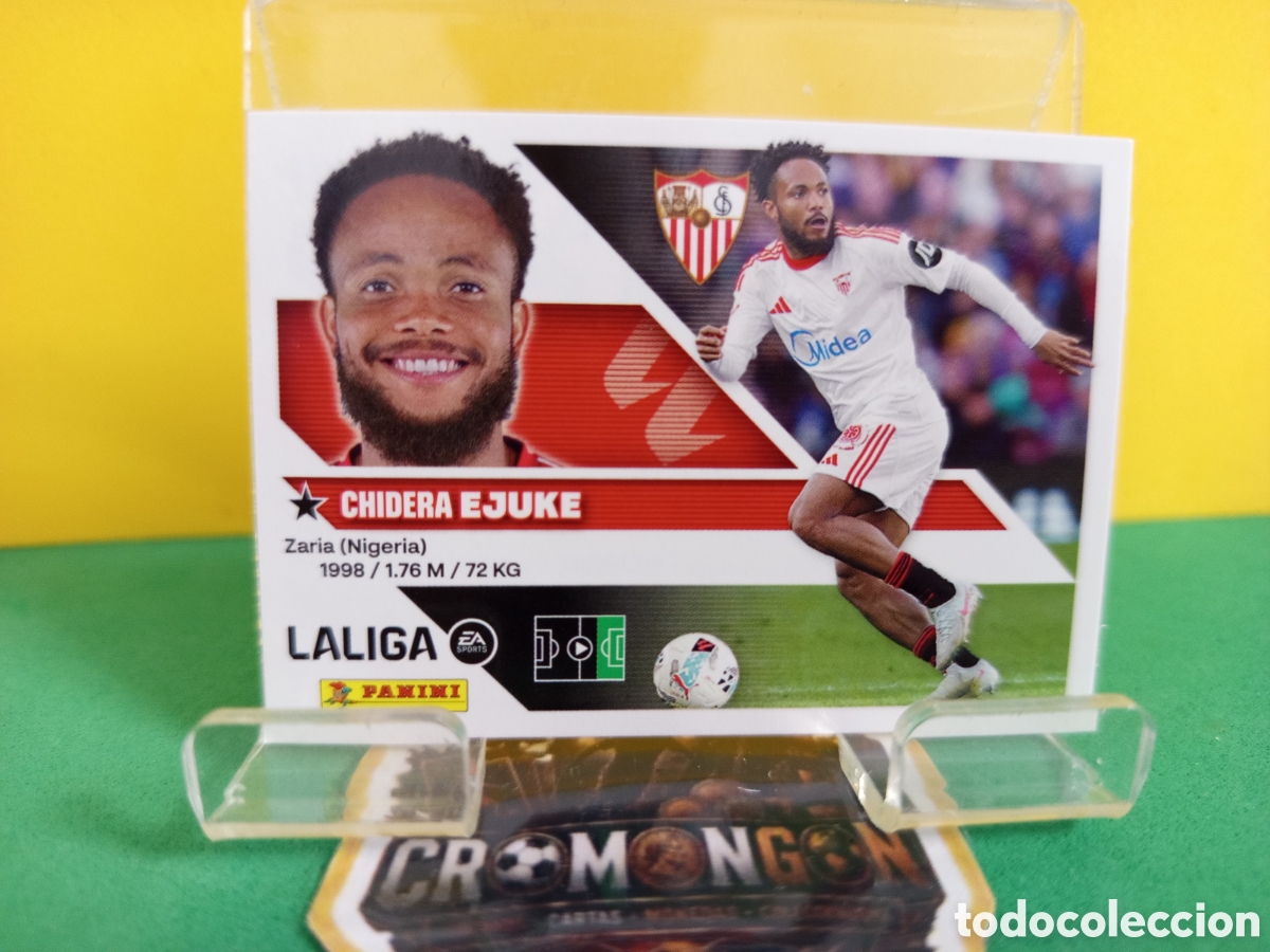 Cromos de Futebol: ❇️ CROMO ⚽ 18.- EJUKE (SEVILLA) - COLECCIONES ESTE 2026/27 (PANINI) ❇️