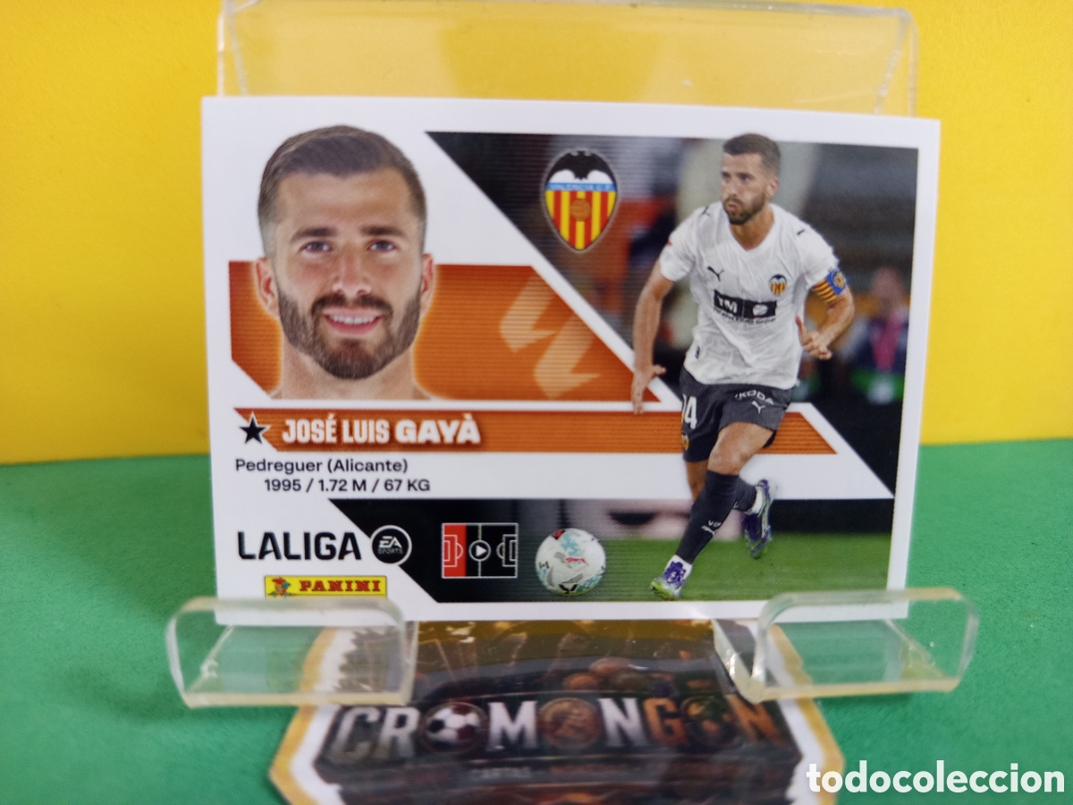 Cromos de f&uacute;tbol: ❇️ CROMO ⚽ 9.- GAY&Agrave; (VALENCIA) - COLECCIONES ESTE 2026/27 (PANINI) ❇️