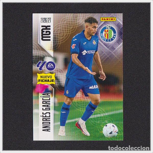 Cartes &agrave; collectionner de Football: MEGACRACKS 2026 2027 26 27 PANINI ANDRES GARC&Iacute;A 474 FICHAJE GETAFE COLECCI&Oacute;N ALBUM LIGA MGK 2&ordf; ED