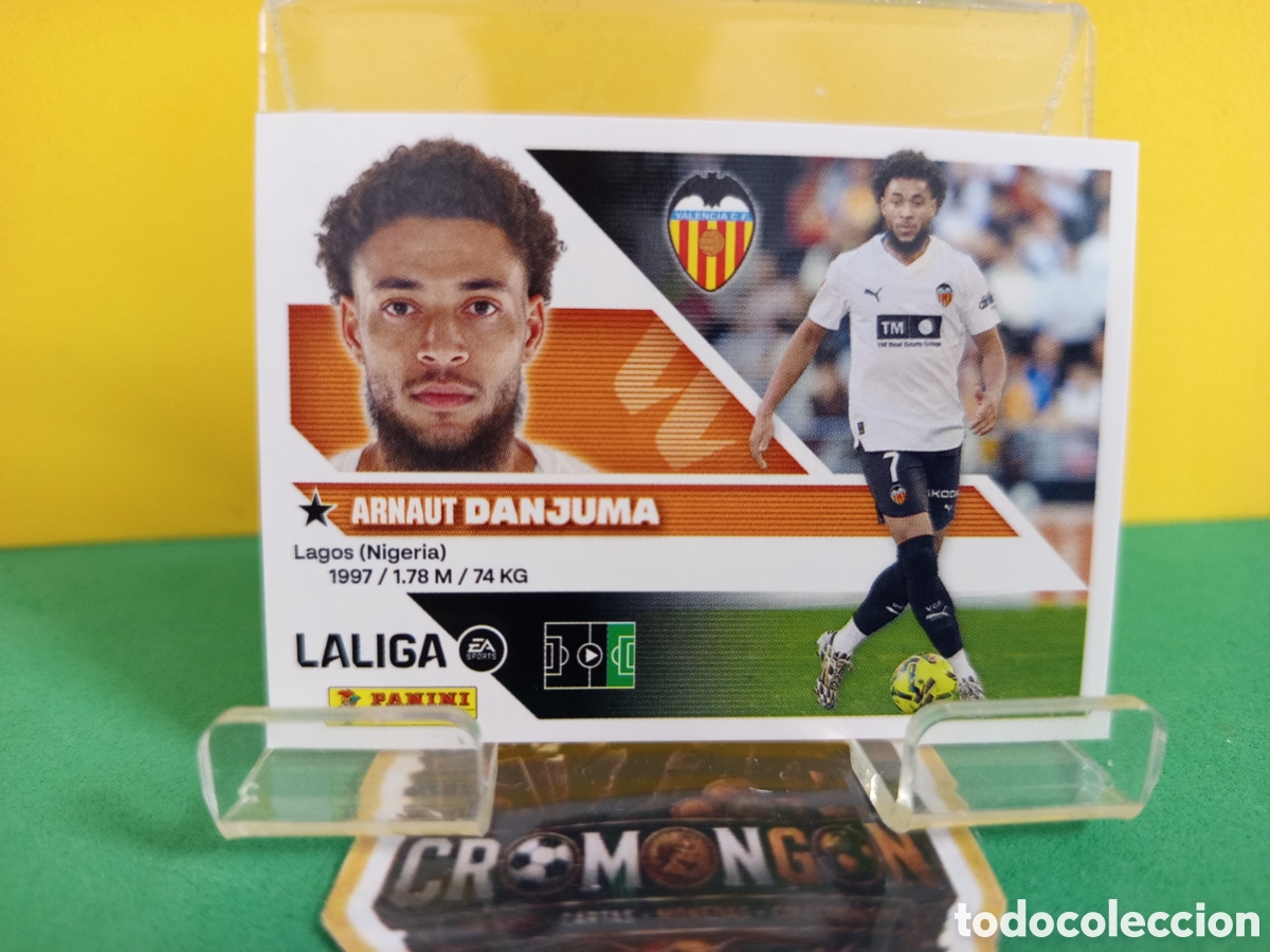 Cartes &agrave; collectionner de Football: ❇️ CROMO ⚽ 19 BIS DANJUMA -COLOCA- (VALENCIA) - COLECCIONES ESTE 2026/27 (PANINI) ❇️