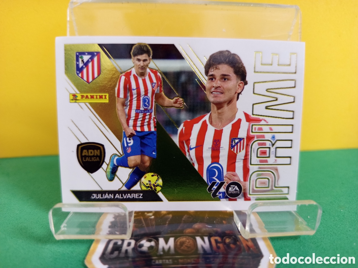 Cartes &agrave; collectionner de Football: ❇️ CROMO ⚽ 5.- JULI&Aacute;N &Aacute;LVAREZ -ADN PRIME- (ATL. MADRID) - COLECCIONES ESTE 2026/27 (PANINI) ❇️