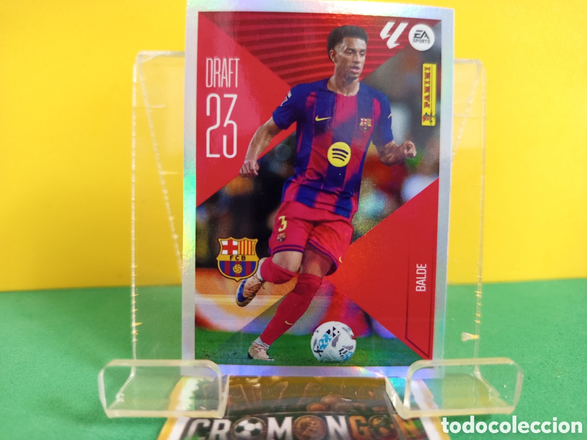 Cartes &agrave; collectionner de Football: ❇️ CROMO ⚽ 2.- BALDE -DRAFT 23- (BARCELONA) - COLECCIONES ESTE 2026/27 (PANINI) ❇️