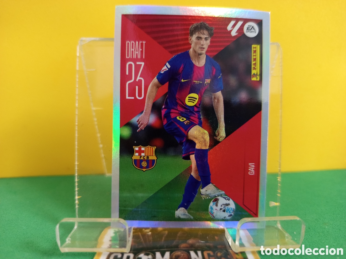 Cartes &agrave; collectionner de Football: ❇️ CROMO ⚽ 8.- GAVI -DRAFT 23- (BARCELONA) - COLECCIONES ESTE 2026/27 (PANINI) ❇️