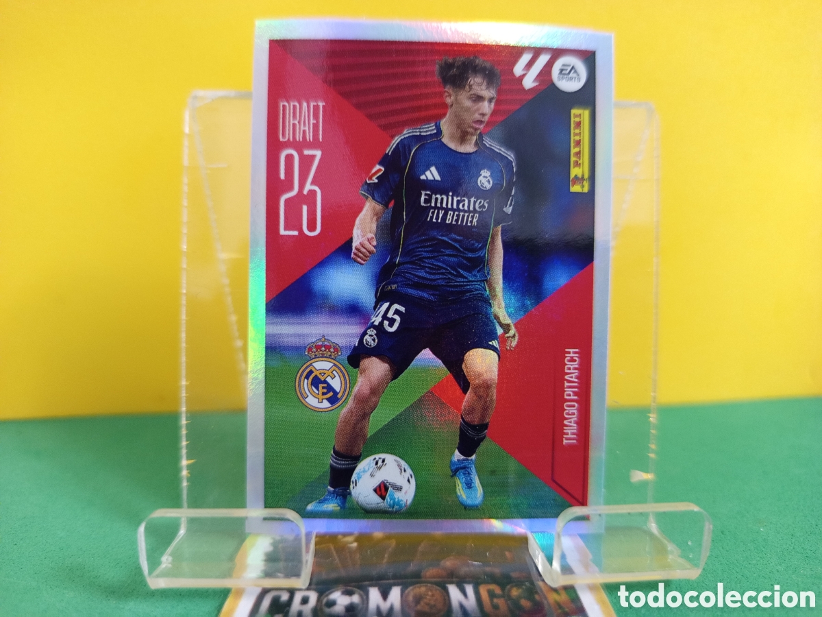 Cartes &agrave; collectionner de Football: ❇️ CROMO ⚽ 22.- THIAGO PITARCH -DRAFT 23- (R. MADRID) - COLECCIONES ESTE 2026/27 (PANINI) ❇️
