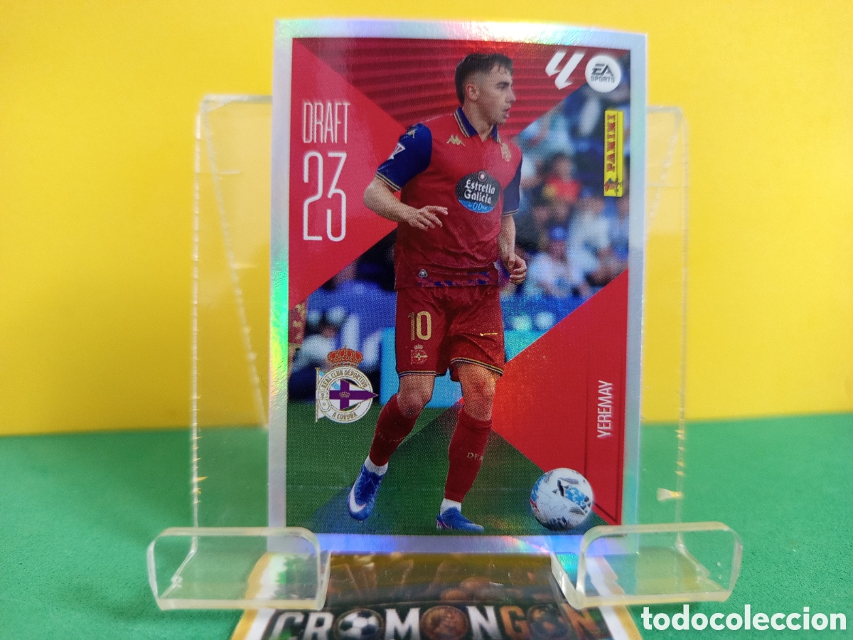 Football Stickers: ❇️ CROMO ⚽ 23.- YEREMAY -DRAFT 23- (DEPORTIVO CORU&Ntilde;A) - COLECCIONES ESTE 2026/27 (PANINI) ❇️