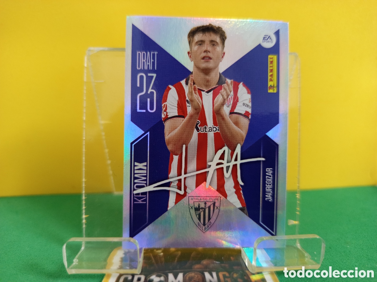 Cromos de f&uacute;tbol: ❇️ CROMO ⚽ 11.- JAUREGIZAR -DRAFT 23 KROMIX- (ATHL. BILBAO) - COLECCIONES ESTE 2026/27 (PANINI) ❇️
