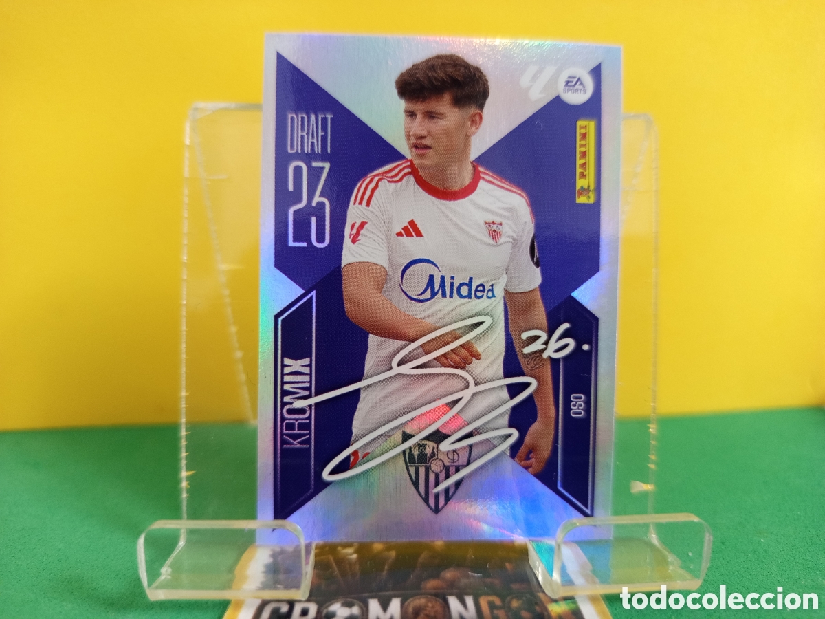 Cromos de f&uacute;tbol: ❇️ CROMO ⚽ 17.- OSO -DRAFT 23 KROMIX- (SEVILLA) - COLECCIONES ESTE 2026/27 (PANINI) ❇️