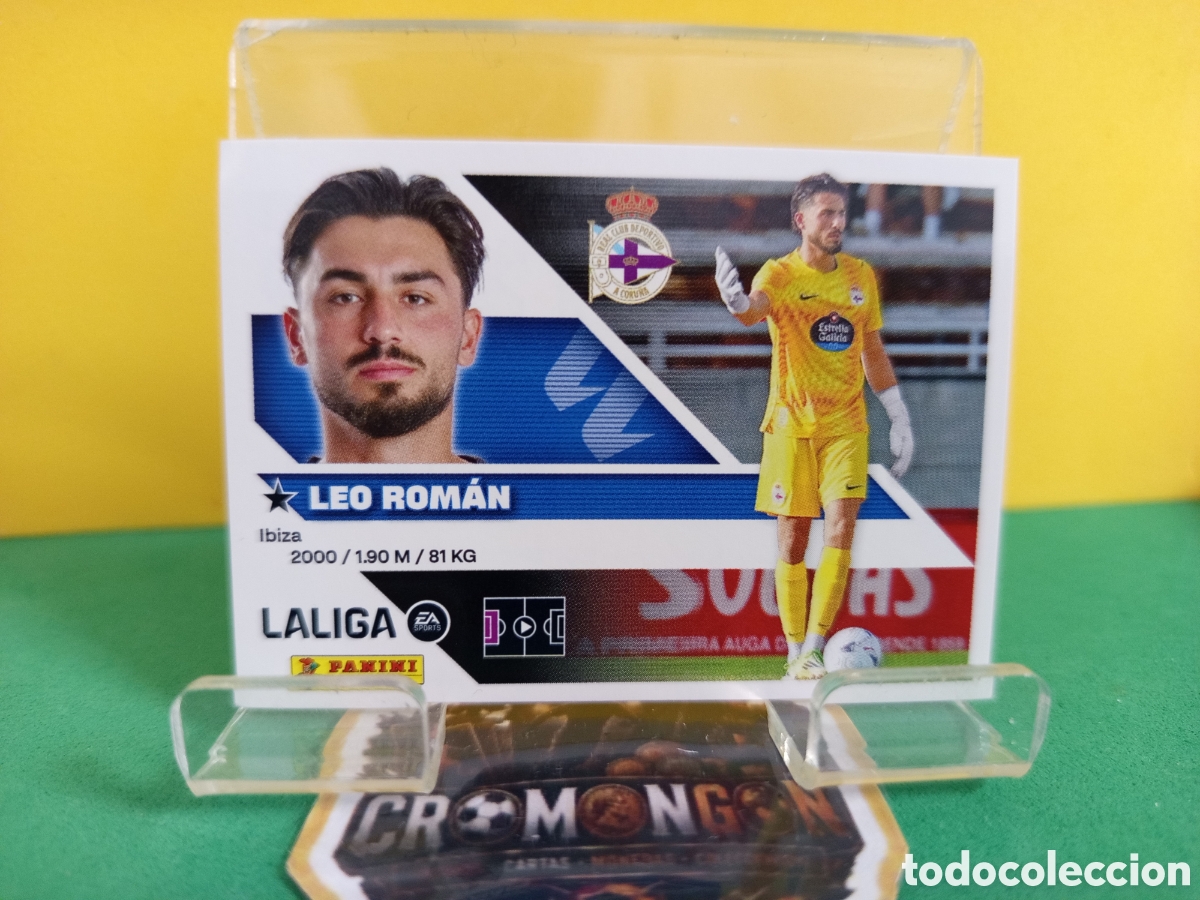 Cromos de f&uacute;tbol: ❇️ CROMO ⚽ LEO ROM&Aacute;N -ULTIMO FICHAJE N&ordm; 8 - (DEPORTIVO CORU&Ntilde;A) - COLECCIONES ESTE 2026/27 (PANINI ❇️