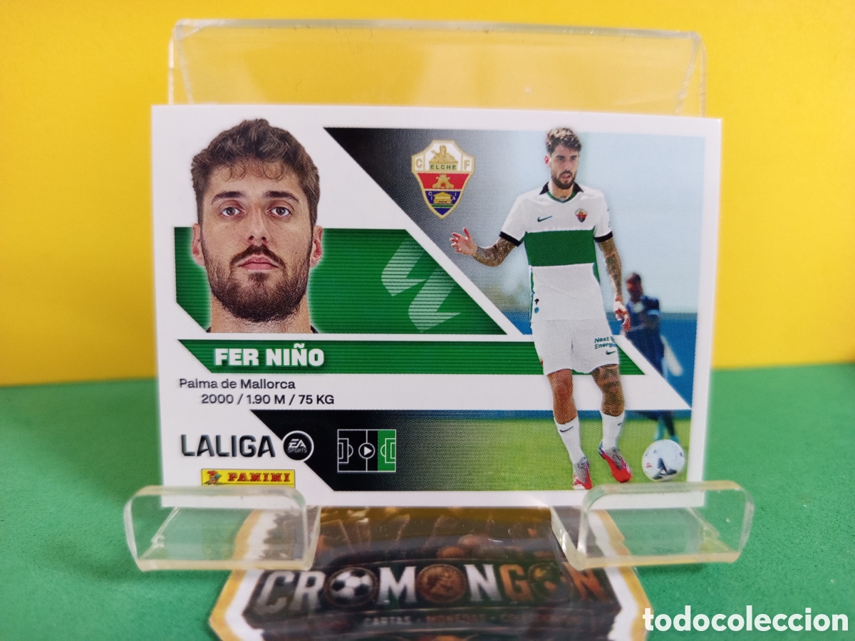 Cromos de f&uacute;tbol: ❇️ CROMO ⚽ FER NI&Ntilde;O -ULTIMO FICHAJE N&ordm; 15 - (ELCHE) - COLECCIONES ESTE 2026/27 (PANINI) ❇️