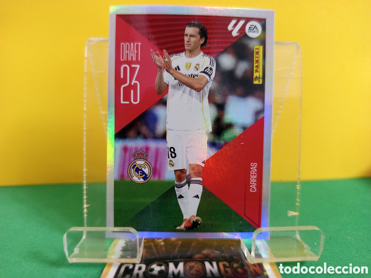 Cromos de f&uacute;tbol: ❇️ CROMO ⚽ 5.- CARRERAS -DRAFT 23 - (R. MADRID) - COLECCIONES ESTE 2026/27 (PANINI) ❇️
