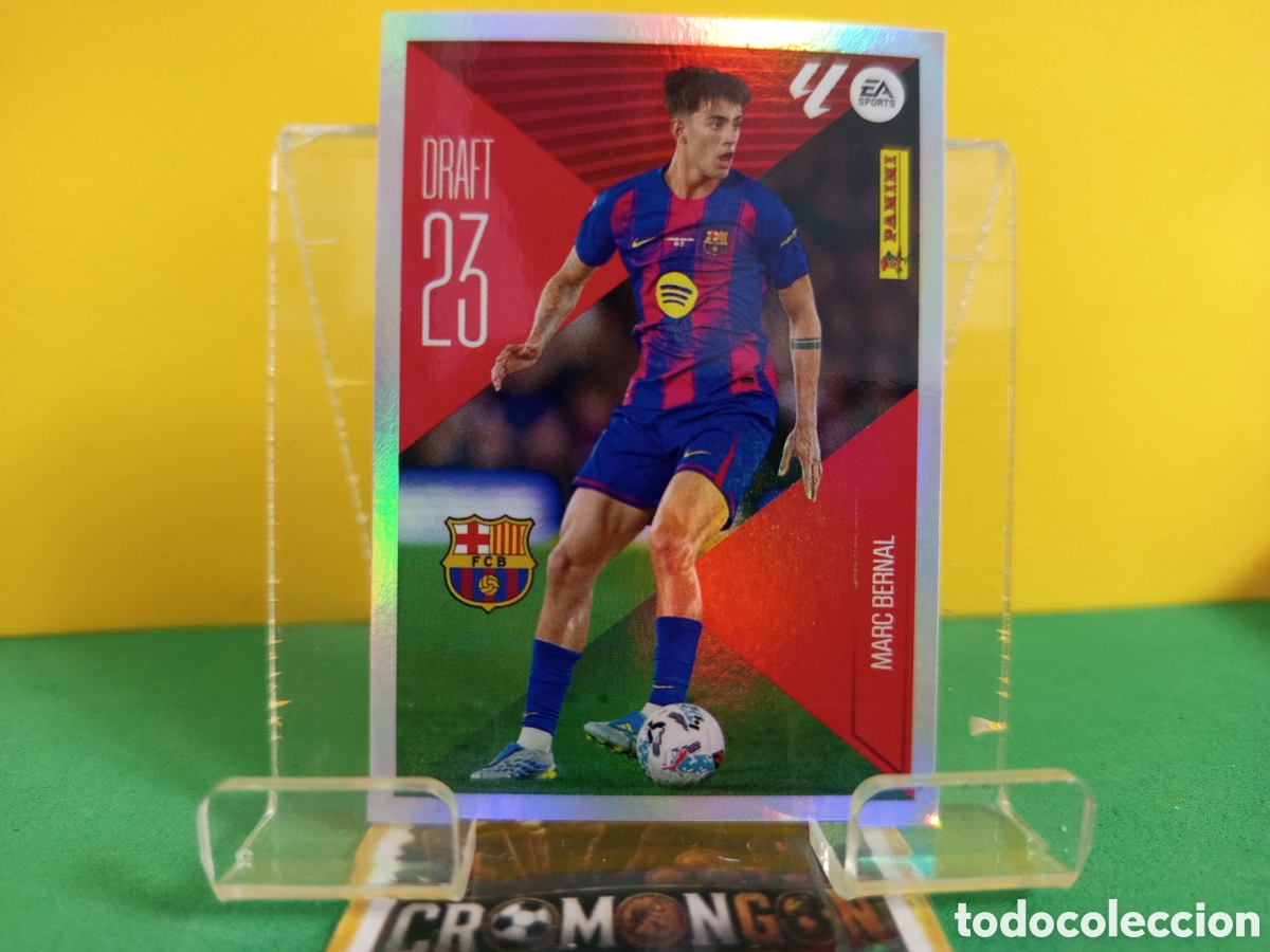 Cromos de f&uacute;tbol: ❇️ CROMO ⚽ 15.- MARC BERNAL -DRAFT 23 - (BARCELONA) - COLECCIONES ESTE 2026/27 (PANINI) ❇️