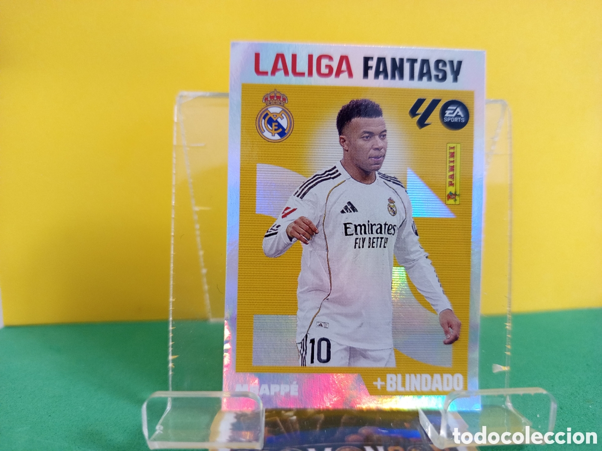 Cromos de f&uacute;tbol: ❇️ CROMO ⚽ 9.- MBAPP&Eacute; -FANTASY- (R. MADRID) - COLECCIONES ESTE 2026/27 (PANINI) ❇️