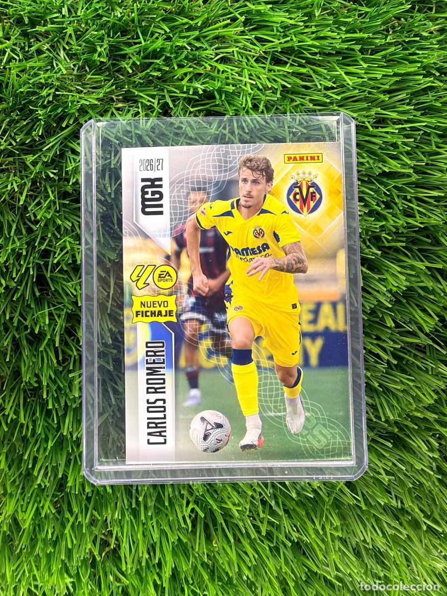 Football Stickers: N&ordm; 466 Carlos Romero Nuevos Fichajes Villarreal CF Megacracks 26 27