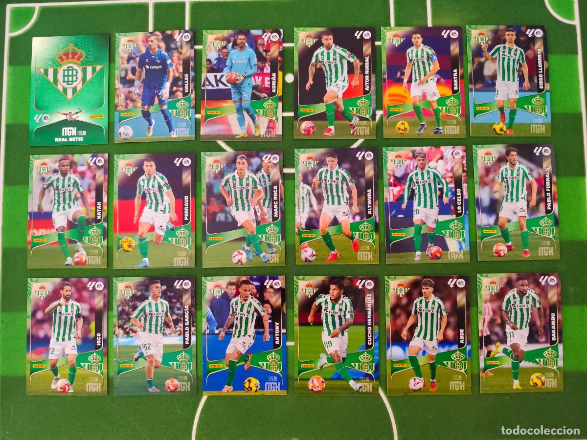 Cromos de f&uacute;tbol: Equipo Betis Megacracks 2025/26 MGK 25/26