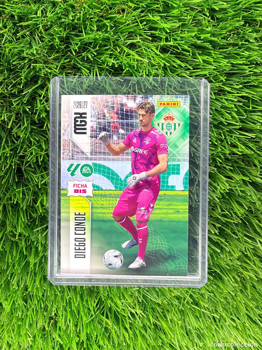 Cromos de f&uacute;tbol: N&ordm; 93BIS Diego Conde Fichas Bis Real Betis Megacracks 26 27