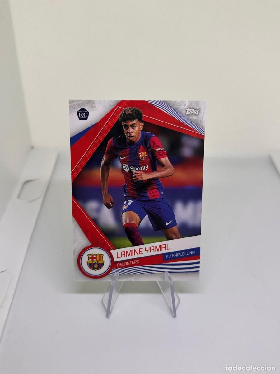 Cromos de Futebol: Rookie Lamine Yamal FC Barcelona Topps Fan Set 2023 24